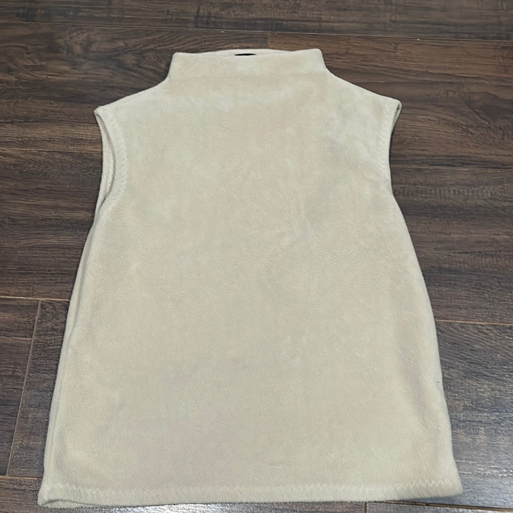 cream vest